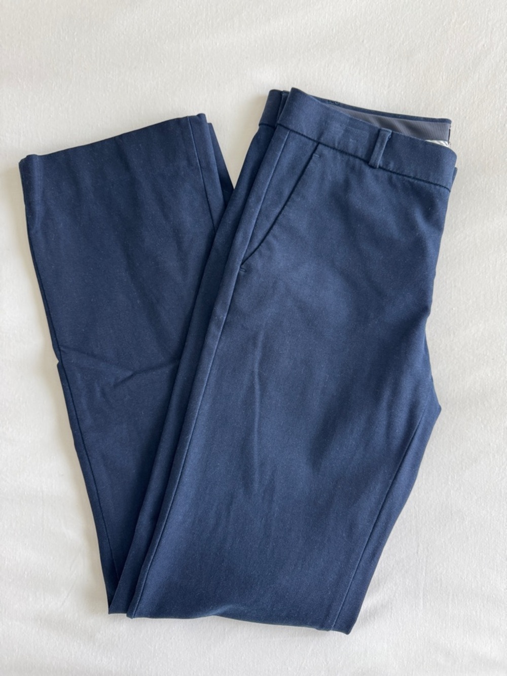 Banana Republic Logan Navy Dress Pants Size 4 Long